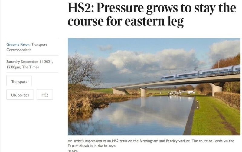 HS2 Eastern Leg Concern