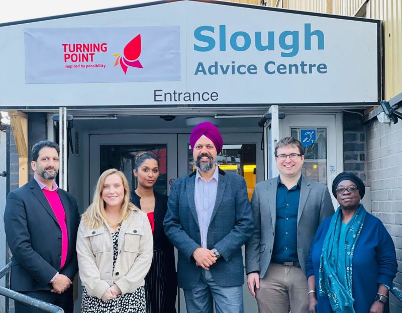 Tan Dhesi and the team at Slough Advice Centre