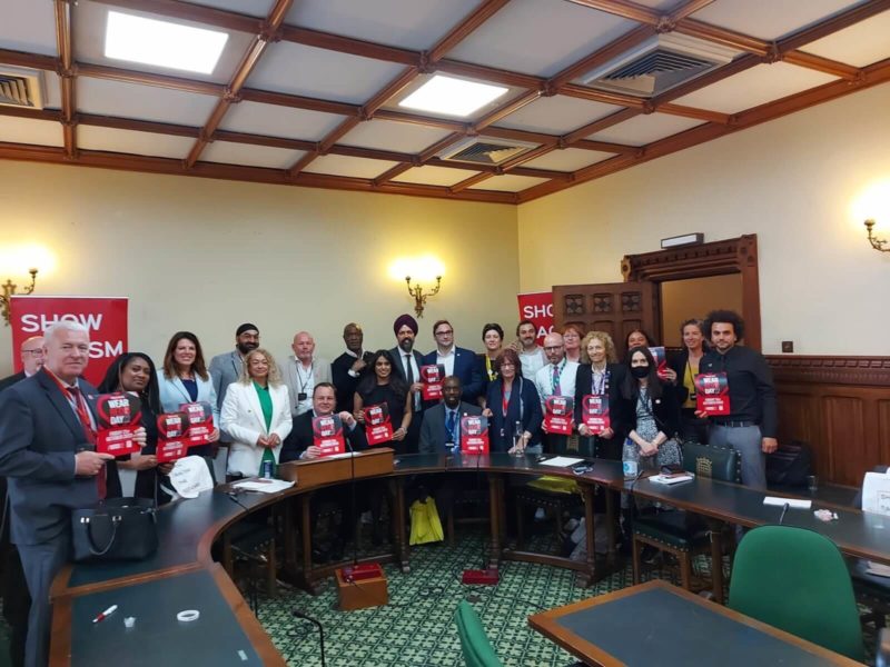 Tan Dhesi at the Show Racism the Red Card All Party Parliamentary Group AGM
